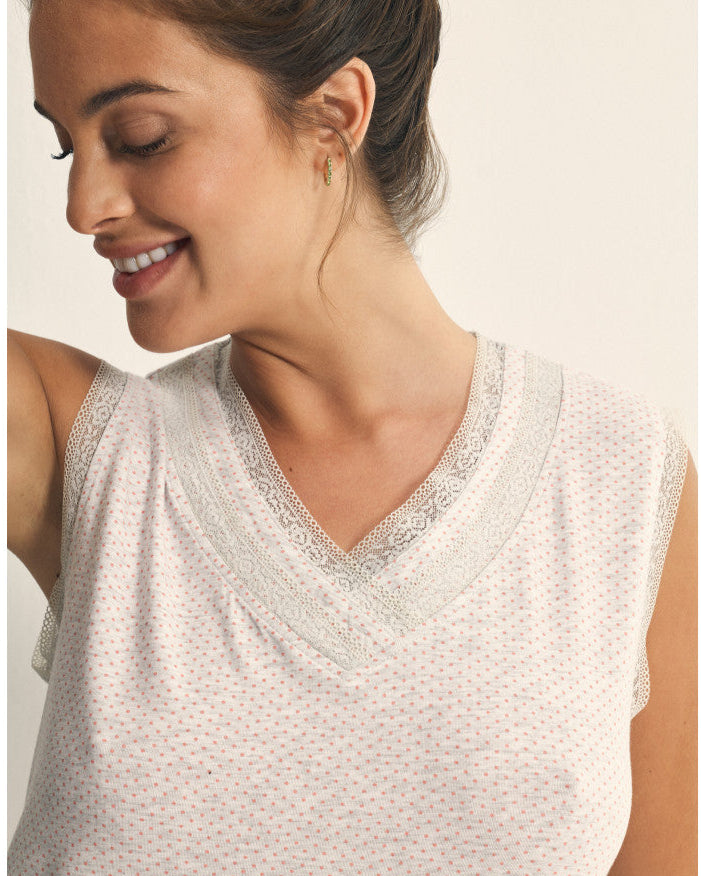 N15581 Camisón sin manga Pormise