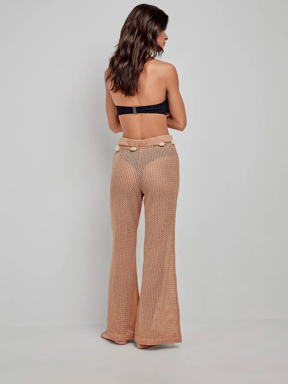 2/40026 Pantalon largo crochet