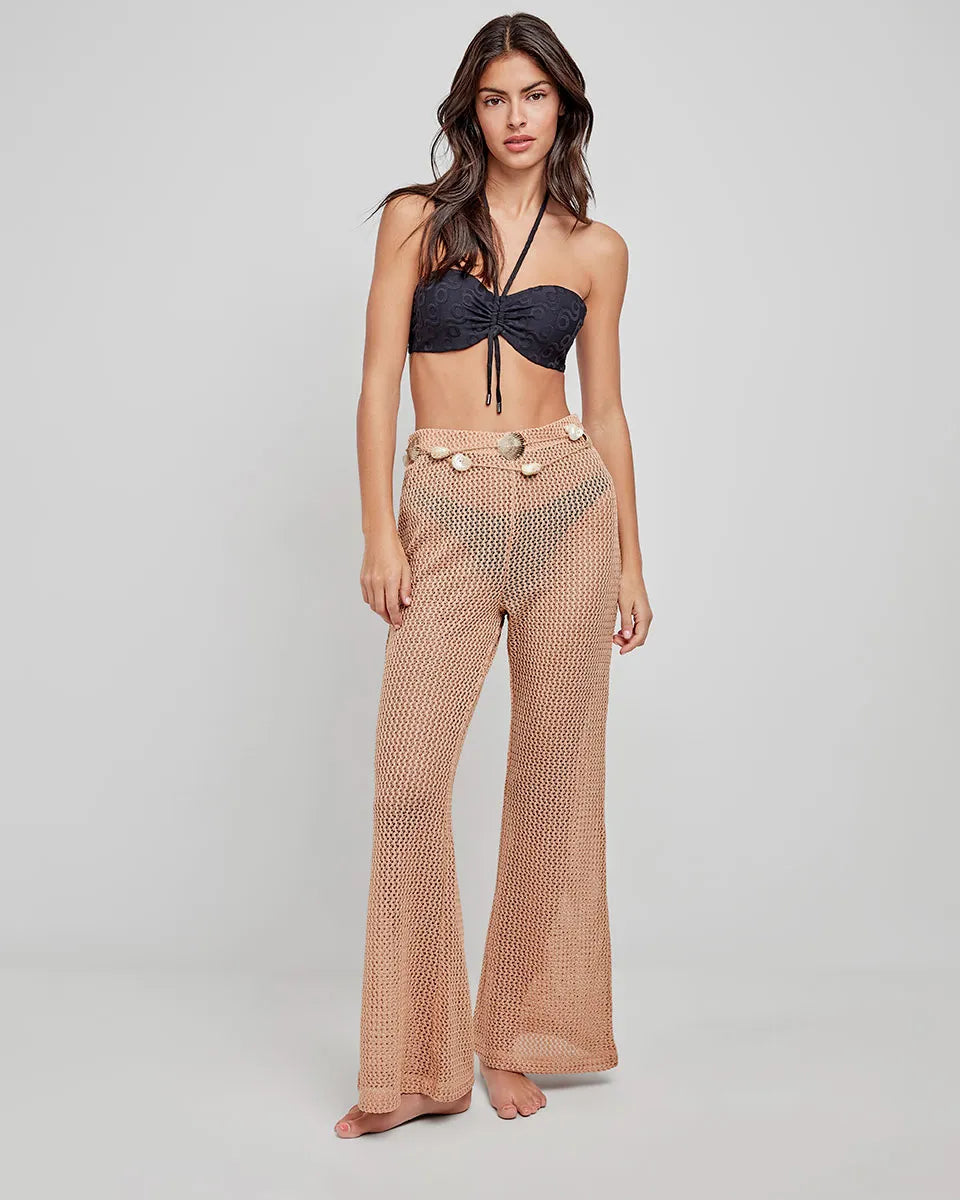 2/40026 Pantalon largo crochet