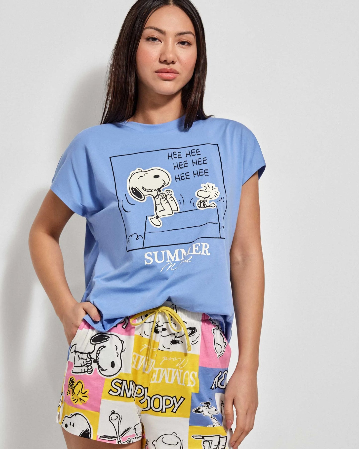 2/20164 Pijama corto estampado Snoopy