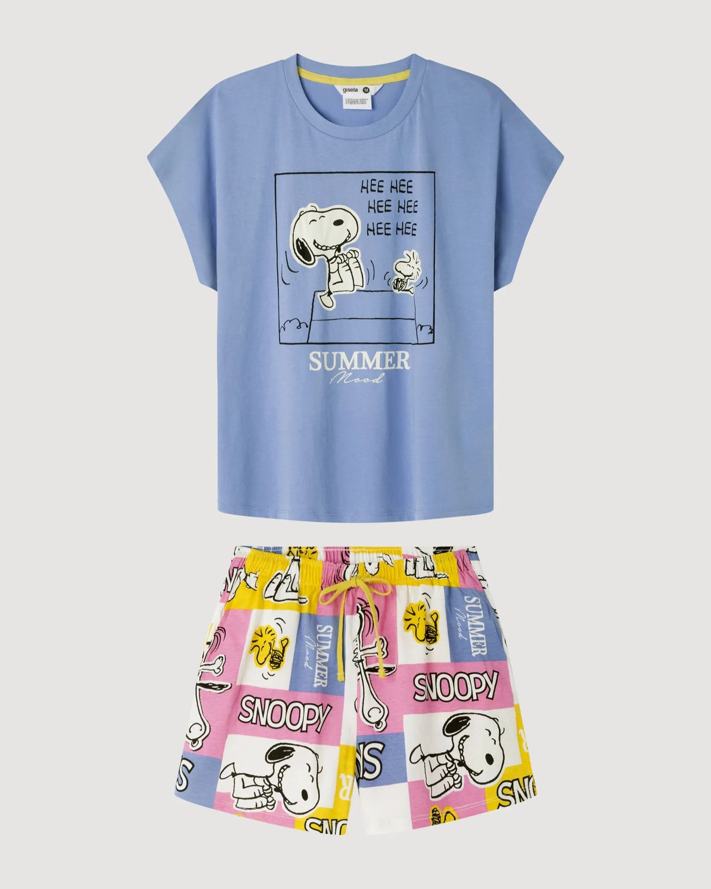 2/20164 Pijama corto estampado Snoopy