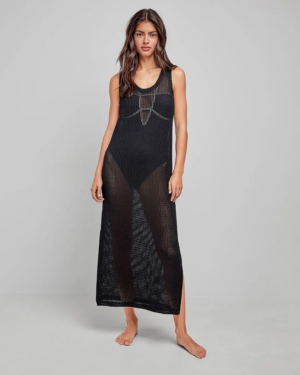 2/40025 Vestido largo crochet Gisela