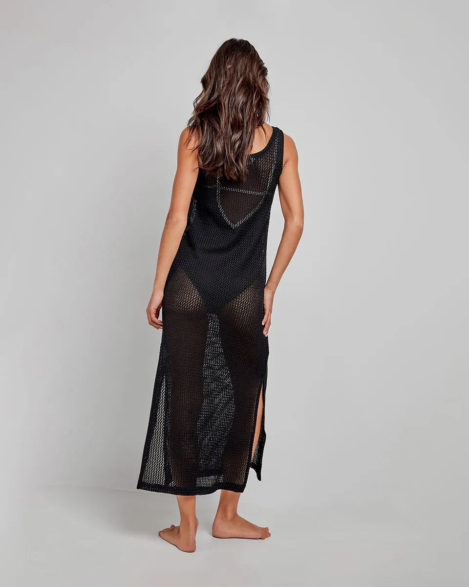 2/40025 Vestido largo crochet Gisela