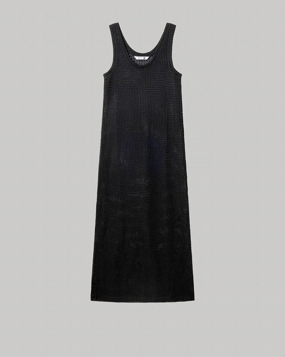 2/40025 Vestido largo crochet Gisela