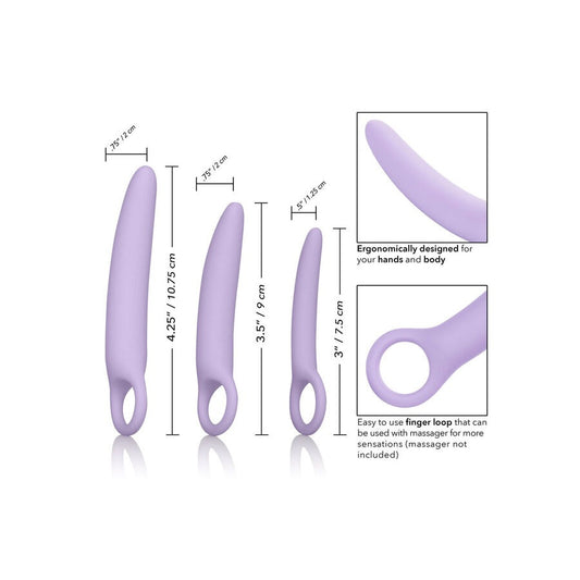 CALEXOTICS - DR LAURA BERMAN ALENA SET DE 3 DILATADOR VAGINAL SILICONA