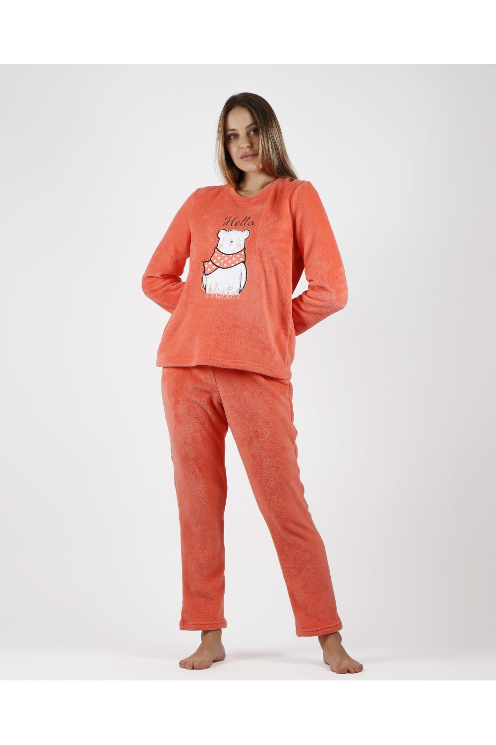 56165 Pijama mujer coral Admas