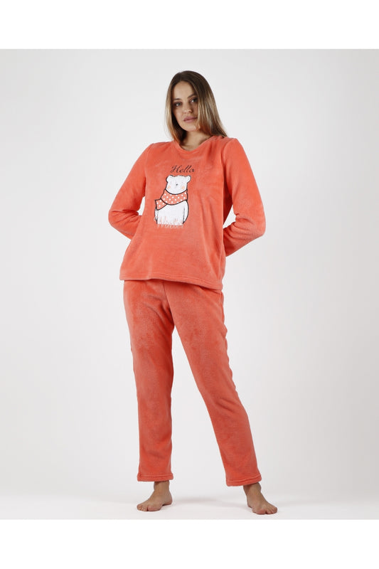 56165 Pijama mujer coral Admas