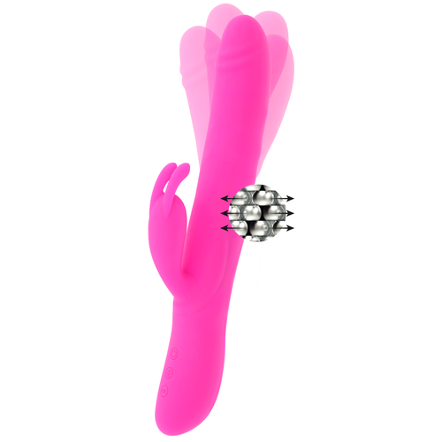 D-220119 Vibrador premium con rotación múltiple