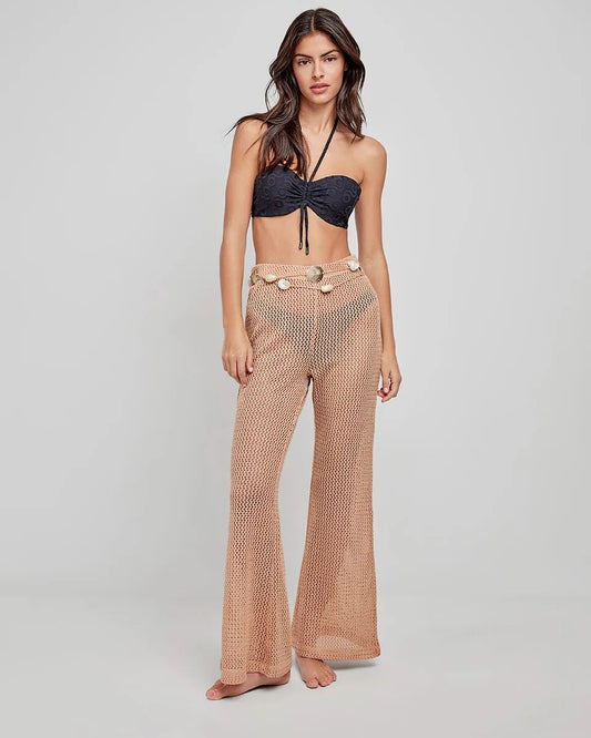 2/40026 Pantalon largo crochet