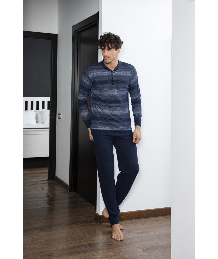 215615 Pijama hombre invierno Muslher